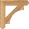 Ekena Millwork Westlake Craftsman Rough Sawn Bracket, Western Red Cedar, 4"W x 22"D x 22"H BKT04X22X22WTL04RWR - alternate 2